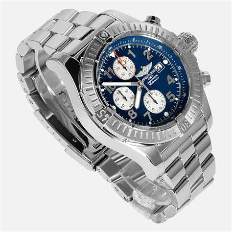 breitling super avenger dial change|super avenger set date.